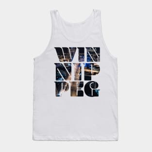 Retro Winnipeg Skyline Tank Top